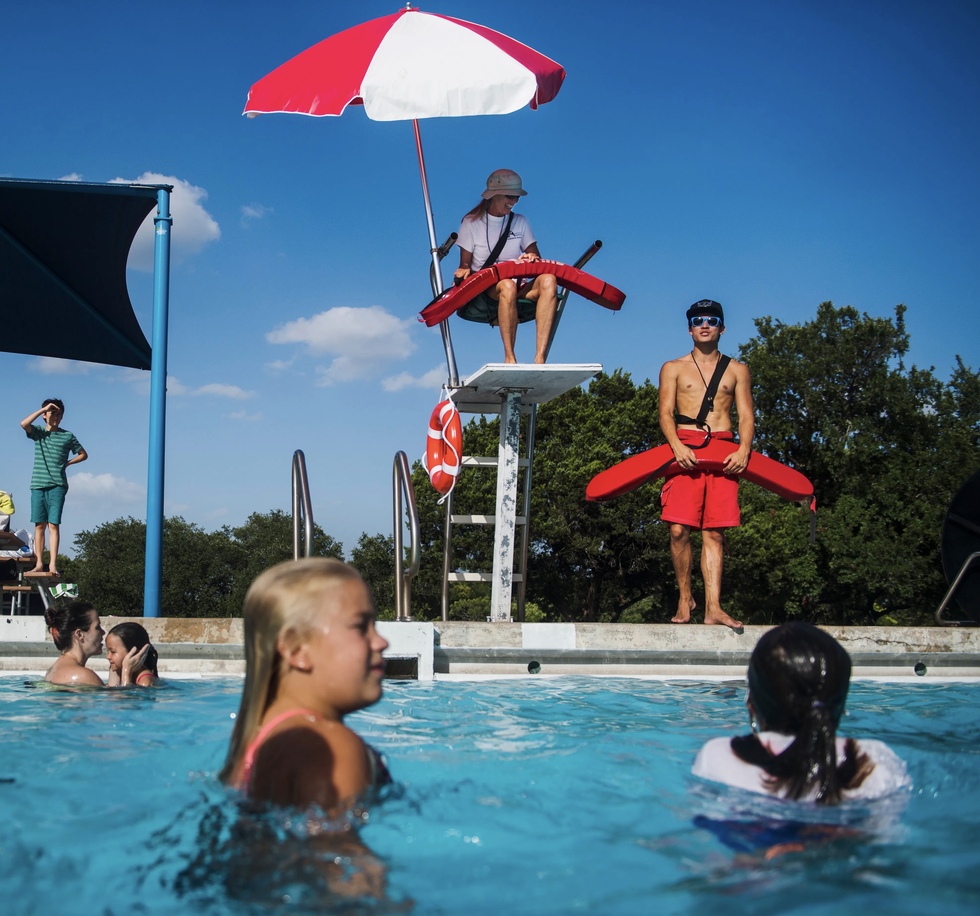 Lifeguard on duty